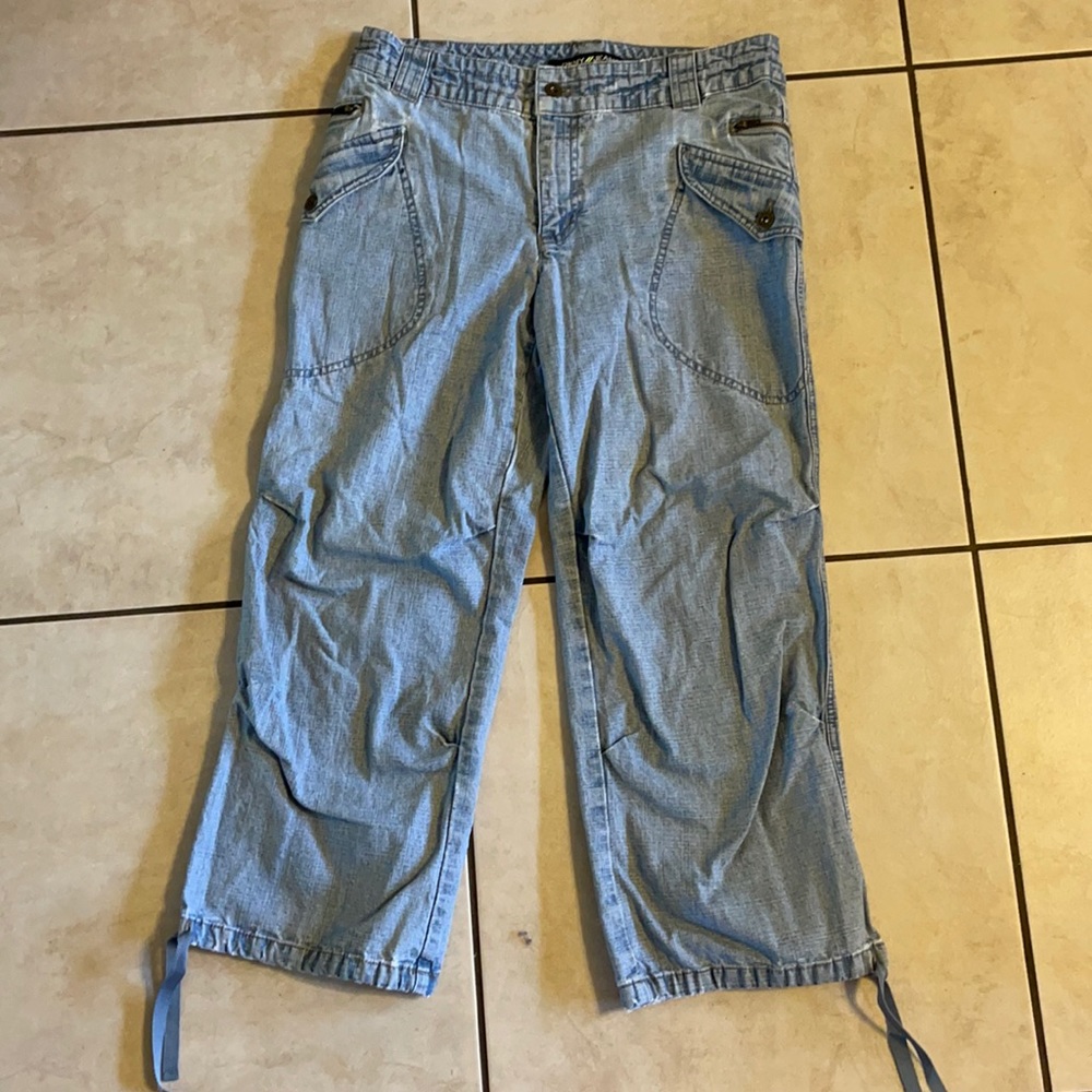 dkny capri jeans